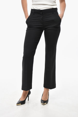 Gabardine SANDY Pants with Belt Loops