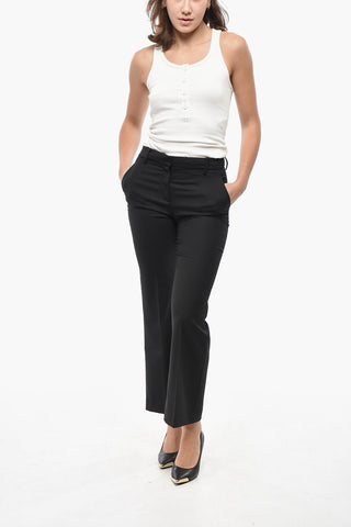 Gabardine SANDY Pants with Belt Loops