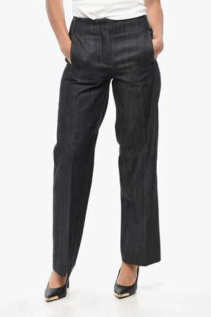 4포켓 스트레이트 핏 진 다크 워시