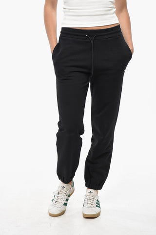 Joggers in Cotone a Tinta Unita