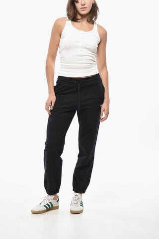Joggers in Cotone a Tinta Unita