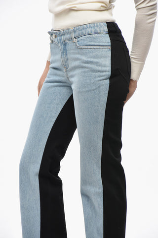 Straight Fit Two-Tone Denims 22cm