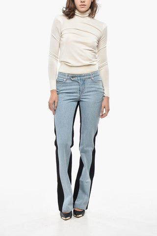 Straight Fit Two-Tone Denims 22cm