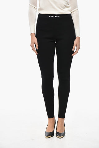 Ribbed Knitted Leggings