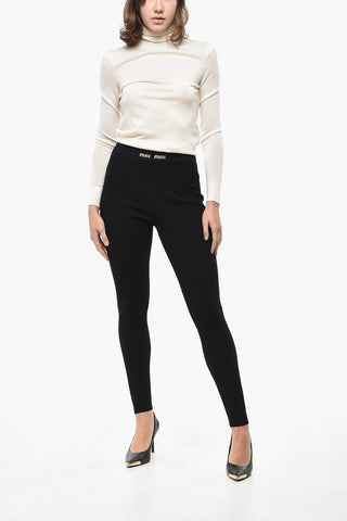 Ribbed Knitted Leggings