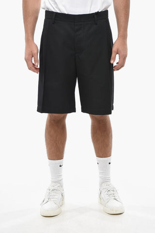 Shorts in Misto Cotone a 1 Pince