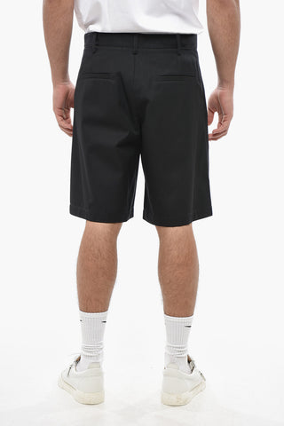 Shorts in Misto Cotone a 1 Pince
