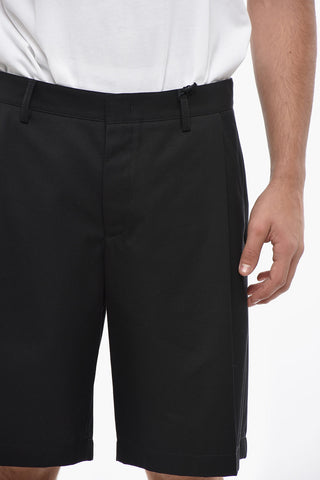 Shorts in Misto Cotone a 1 Pince