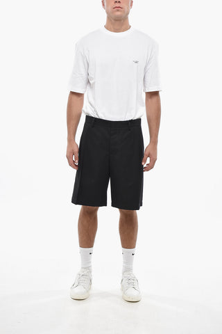 Shorts in Misto Cotone a 1 Pince