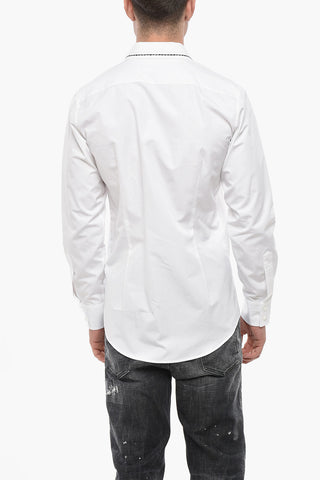 Slim-Fit Shirt COW BOY EASY with Visible Stitching