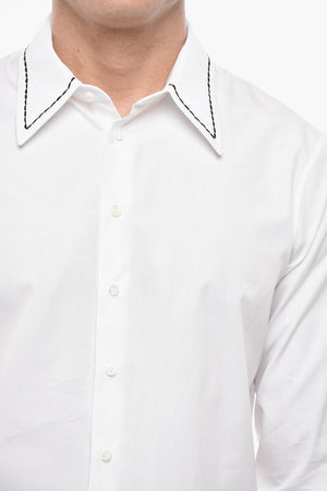 Slim-Fit-Hemd COW BOY EASY mit sichtbaren Nähten