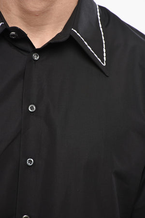Slim-Fit Shirt COW BOY EASY with Visible Stitching