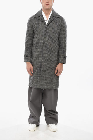 Cappotto GOODMAN in Misto Lana a Fantasia Pied-de-Poule