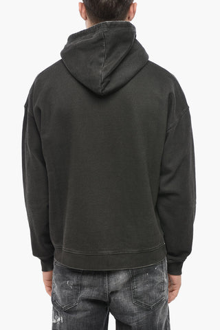 Relaxed-Fit Hoodie CRUSH With Embossed Print