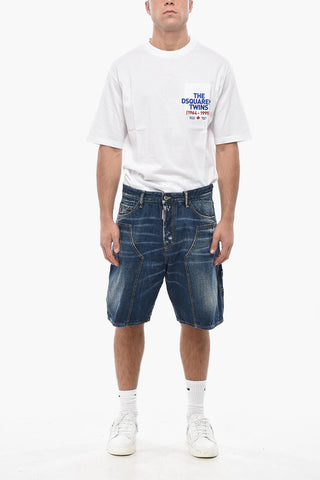 Denim Delavè Cargo Shorts