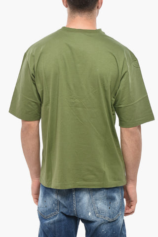 Loose-Fit T-Shirt mit Rundhalsausschnitt und Brusttasche