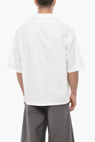 Camicia a Righe a Maniche Corte
