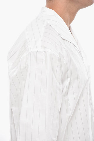 Camicia a Righe a Maniche Corte