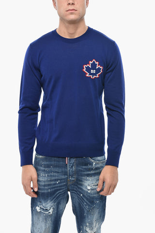 Maglia Girocollo LEAF in Lana Vergine