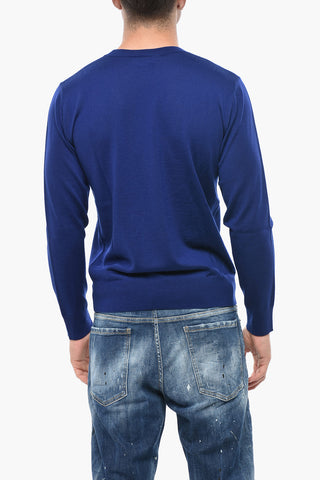 Maglia Girocollo LEAF in Lana Vergine