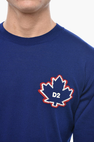 Maglia Girocollo LEAF in Lana Vergine