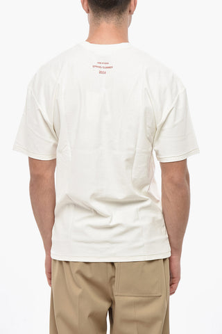 T-Shirt Girocollo NOBODY CARES in Cotone