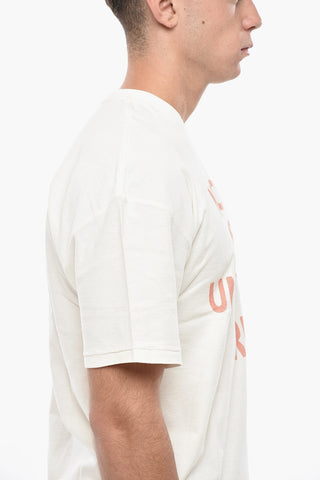 T-Shirt Girocollo NOBODY CARES in Cotone