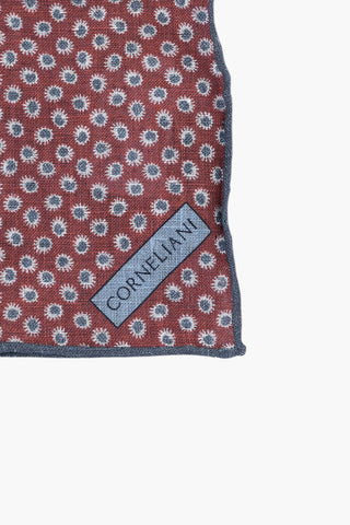 Patterned Linen Pocket Square