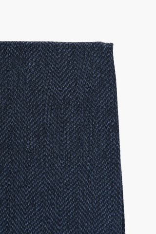 Silk Herringbone Pocket Square