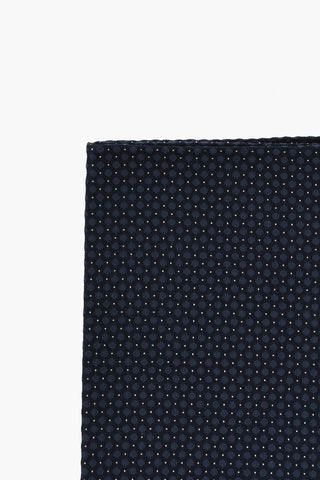 CC COLLECTION Polka-Dot Silk-Blend Pocket Square