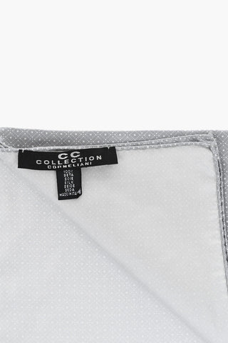 CC COLLECTION Patterned Silk Pocket Square