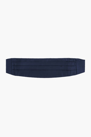 Pleated Satin Cummerbund