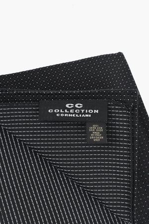 CC COLLECTION Einstecktuch aus Seide mit Mikromustern