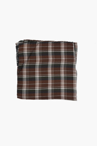 CC COLLECTION Fazzoletto da Taschino in Seta a Quadri