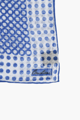 Patterned Linen Pocket Square
