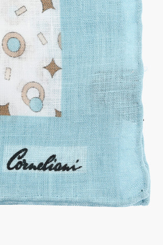 Patterned Linen Pocket Square
