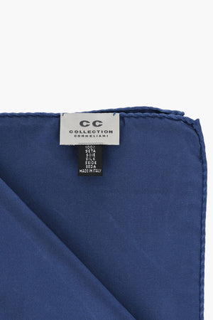 CC COLLECTION Solid Silk Pocket Square