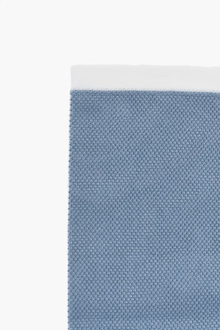 Cotton Pocket Square With Contrasting Border