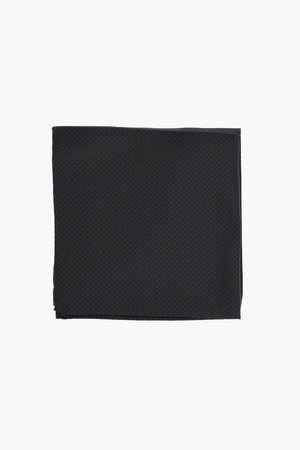Kariertes Einstecktuch mit Lurex-Details