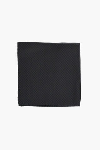Kariertes Einstecktuch mit Lurex-Details