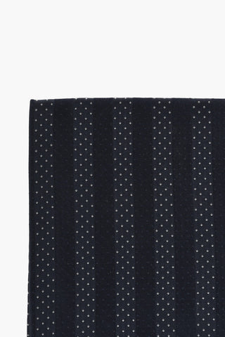 CC COLLECTION Striped Silk Pocket Square