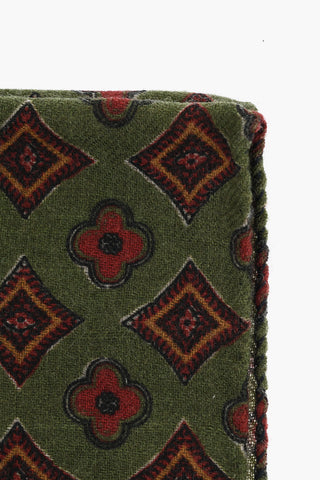 CC COLLECTION Gemustertes Einstecktuch aus Wolle