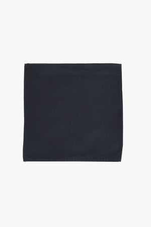 CC COLLECTION Solid Silk Pocket Square