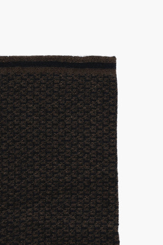 Silk and Cashmere Pocket Square with Jacquard Pattern