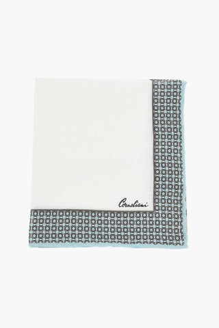 Pocket Square with Patterned Edge