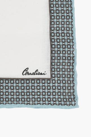 Pocket Square with Patterned Edge