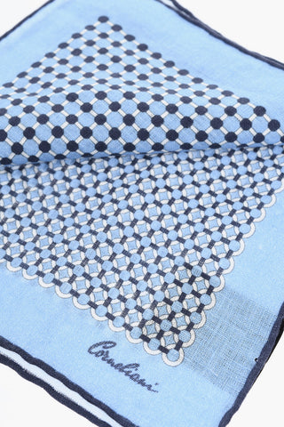 Patterned Linen Pocket Square