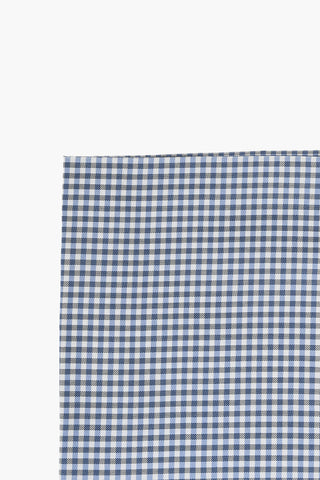 CC COLLECTION 실크 체크 포켓 스퀘어