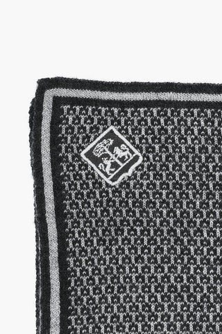 Einstecktuch aus Seide und Kaschmir mit Jacquardmuster