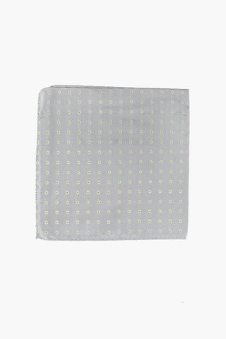CC COLLECTION Polka Dot Silk Pocket Square